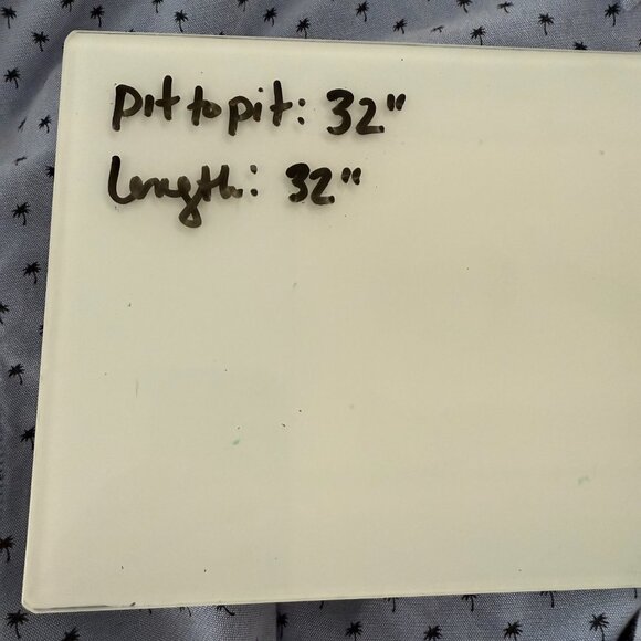 Steve's Jeans Blue Button Up Shirt with Palm Tree Print Size 5x - Picture 9 of 9